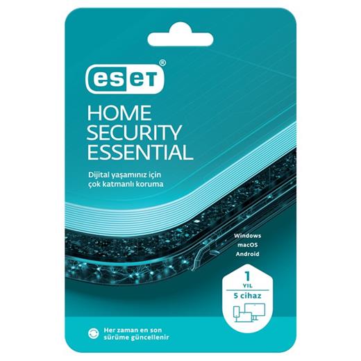 ESET Home Security Essential (5 Kull./1 Yıl Kutu) ESS5KUL1YIL
