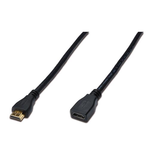 Digitus HDMI Uzatma Kablosu Siyah (2m) AK-330201-020-S