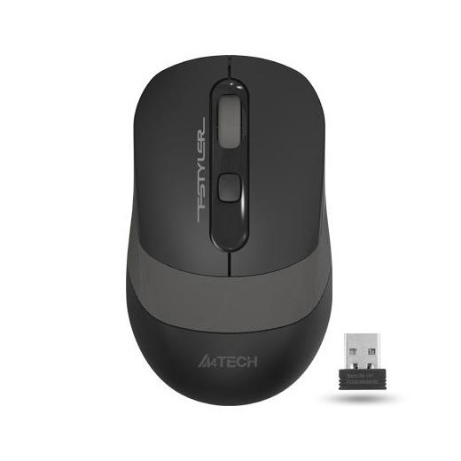 A4-Tech Kablosuz Mouse Nano Siyah-Gri (FG10S) FG10-S