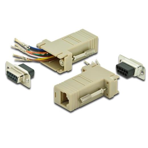 Digitus AK-610516-000-I DB9to RJ45 Modüler Adaptör
