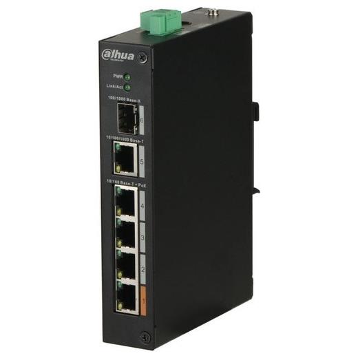 Dahua 4 Port 100Mbps PoE (PFS3106-4ET-60)