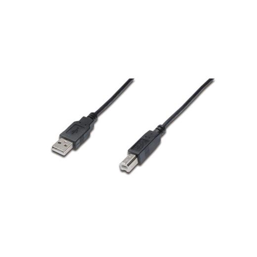 Digitus Yazıcı Kablosu Siyah USB 2.0 (3m) AK-300102-030-S