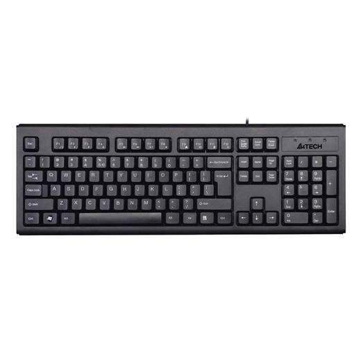 A4-Tech Kablolu Klavye Siyah (KM-720) KM-720 USB Q