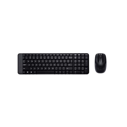 Logitech MK220 Kablosuz Set Siyah (920-003163)
