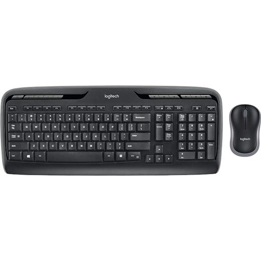 Logitech MK330 Kablosuz Set Siyah (920-003988)