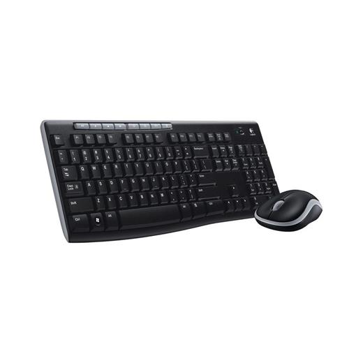 Logitech MK270 Kablosuz Set Siyah (920-004525)