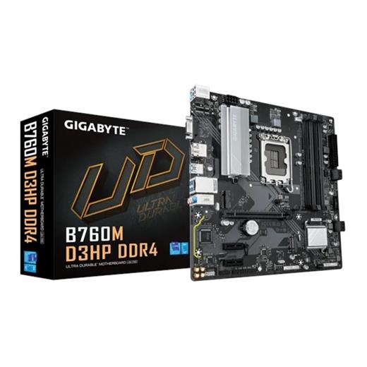 Gigabyte B760M D3HP D4 1700P Vga Hdmi Dp Usb3.2 B760M-D3HP-DDR4