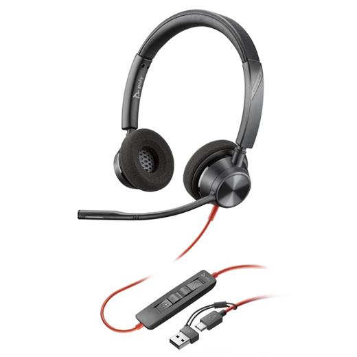 Poly Blackwire 3320 Stereo Mikrofonlu Kulaklık 8X219AA