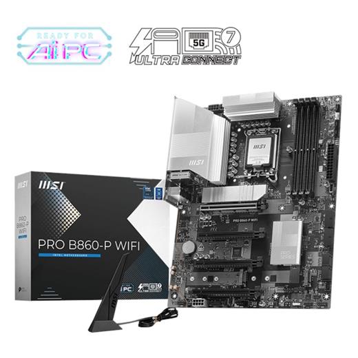 MSI Pro B860-P Wifi D5 1851P Hdmi Dp Type-C PRO B860-P WIFI