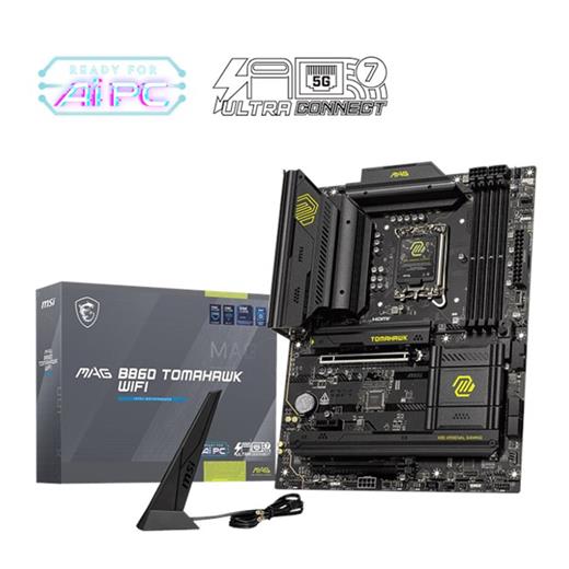 MSI Mag B860 Tomahawk Wifi D5 1851P Hdmi Dp Type-C MAG B860 TOMAHAWK WIFI