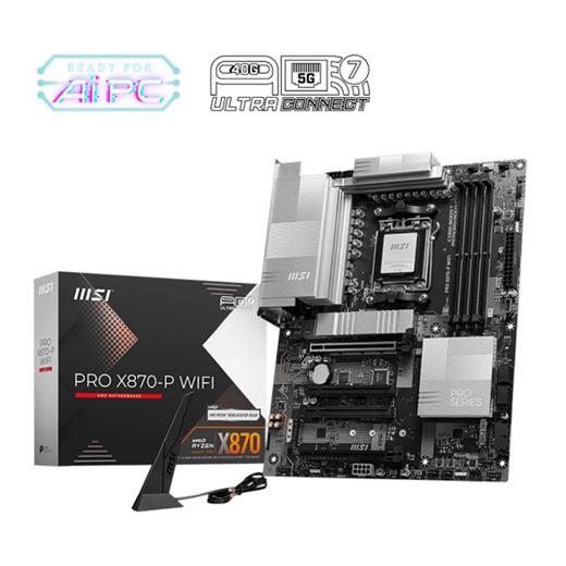 MSI Pro X870-P Wifi AM5 Ryzen D5 Hdmi Type-C PRO X870-P WIFI