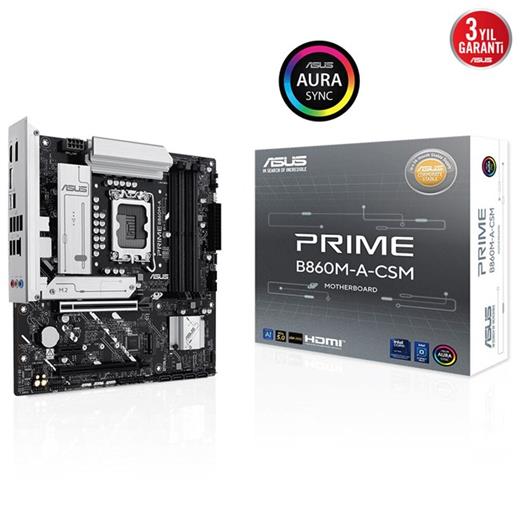 Asus Prime B860M-A Csm D5 1851P Hdmi Dp Type-C 90MB1K00-M0EAYC