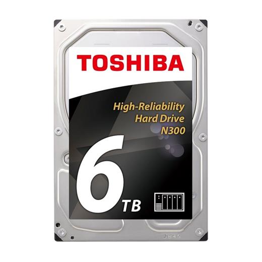 Toshiba 6Tb N300 128Mb 7200Rpm Nas Hdwn160Uzsva