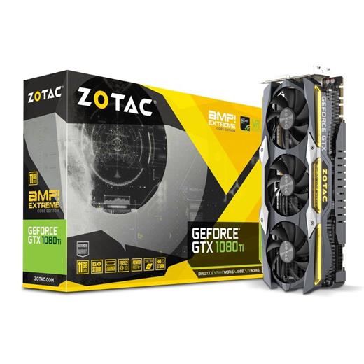 Zotac Geforce Gtx 1080Ti Amp Ext.Core 11G 352Bit