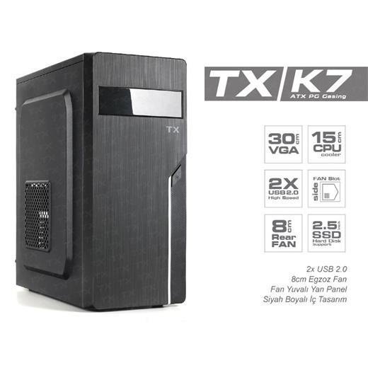 Tx K7 Usb2.0 Tower Kasa Atx (400W)