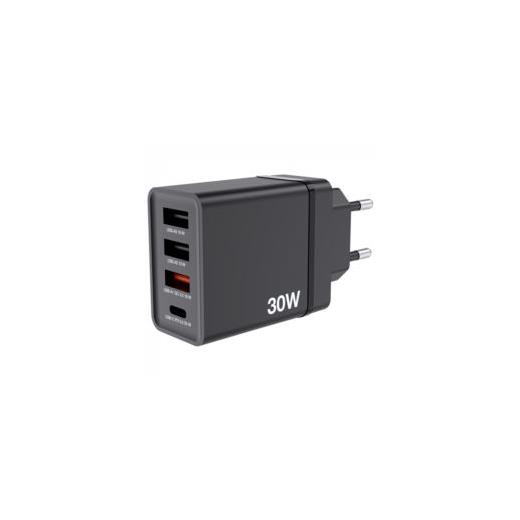 CHR-30EU1 USB CHARGER 30W WITH 1 X USB-C PD 20 W/1XUSB-A QC 3.0/2 XUSB - 49700