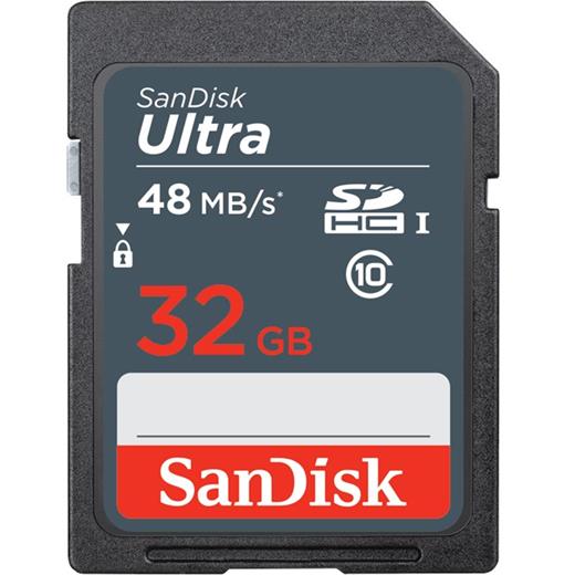 Sandisk 32Gb Ultra Sdhc C10 Sdsdunb-032G-Gn3In