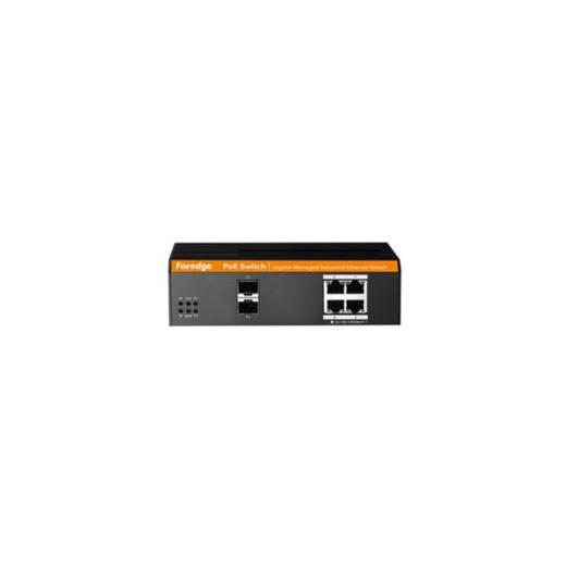 Industrial Gigabit 4plus2 Port Managed PoE Switch - IS104GPS-2F