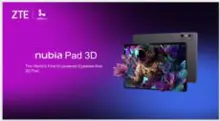 Nubia 3Dli Tablet 8G/128G SİYAH - LPD-20W-BL