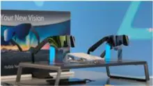 NUBIA Neovizyon Cam İşitsel AR Gözlükleri Mavi - NVG01-BU