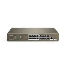  16 portlu 10/100Mbps +1 Gigabit/SFP Slots Switch With 16-Port PoE - TEF1118P-16-150W