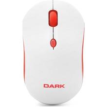 Dark Dk-Ac-Msw100W Kablosuz Krmz-Beyaz K.Suz Mouse - 1