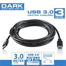 Dark Dk-Cb-Usb3Extl300 3M Usb 3.0 Uzatma Kablosu - 1