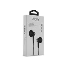 Snopy Sn-X24 Siyah Kulak İçi Mikrofonlu Kulaklık - 1